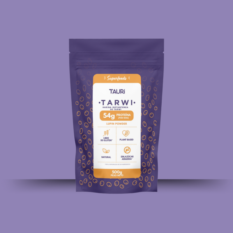 Tauri Superfoods Tarwi en Polvo 500 gr