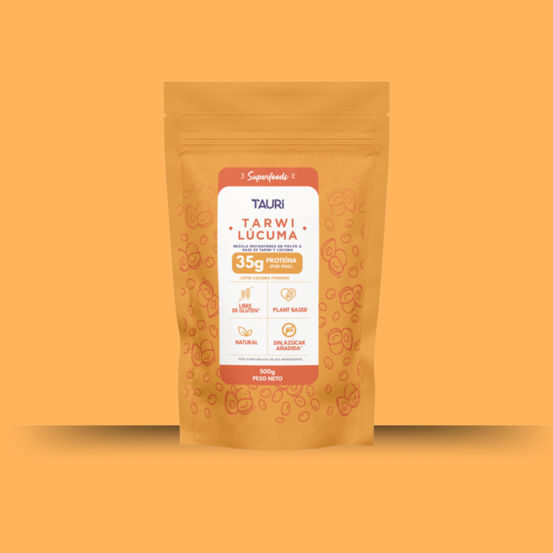 Tauri Superfoods Tarwi Lucuma en Polvo 500 gr