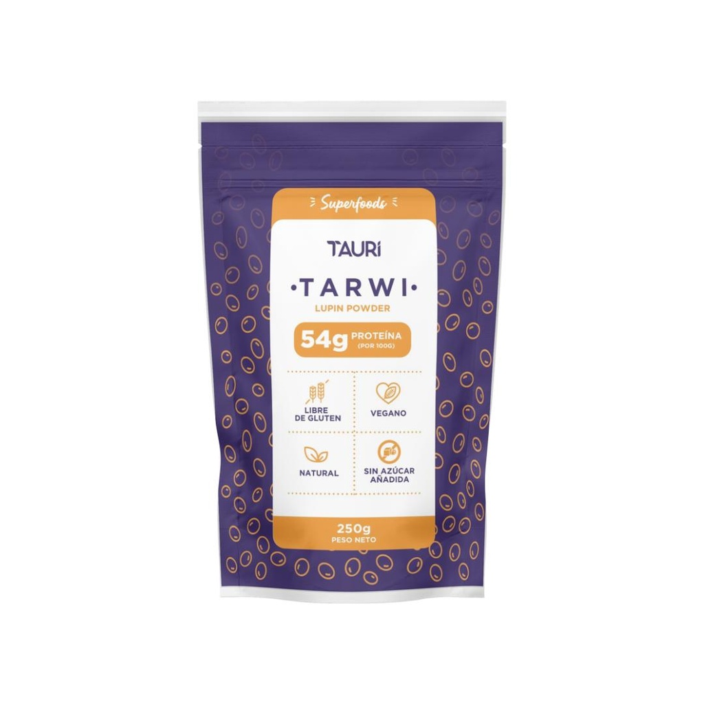 Tauri Superfoods Tarwi en Polvo 250 gr