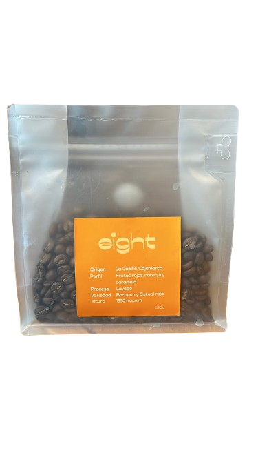 Eight coffee Café La Capilla Cajamarca 250 gr