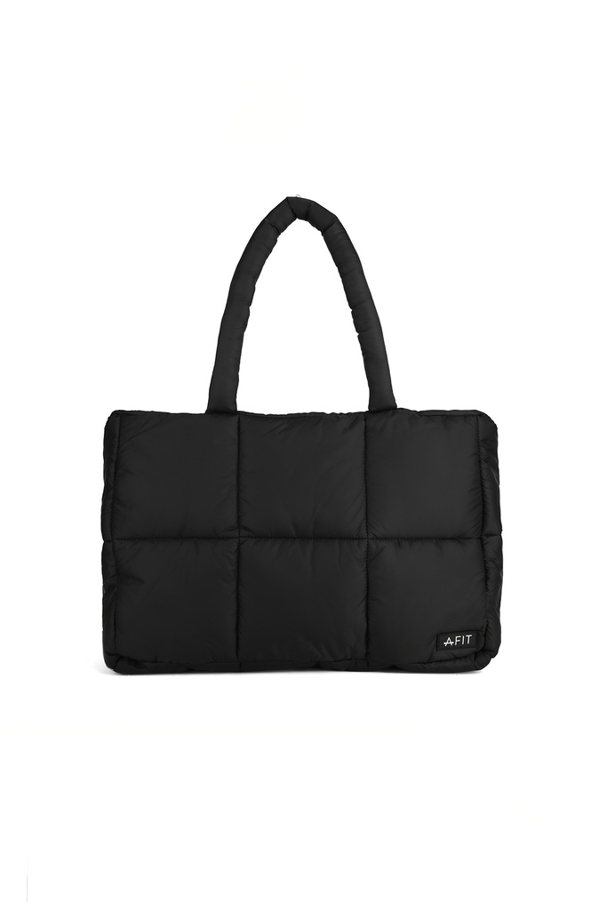 Afit Bolso Puffer Deportivos Negro