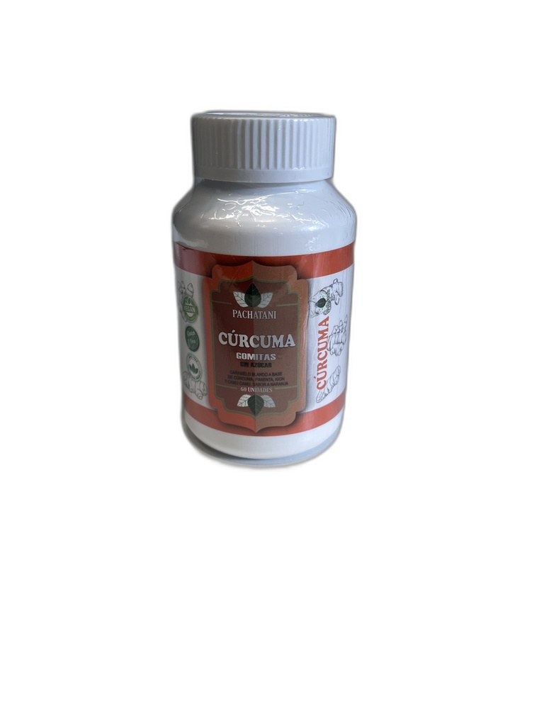 Pachatani Curcuma en Gomitas 500 mg