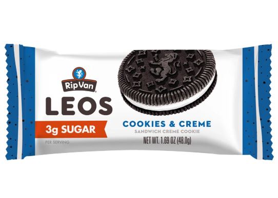 Rip Van Galletas Leos Cookies & Cream 48 gr