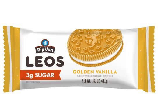 Rip Van Galletas Leos Golden Vanilla 48 gr