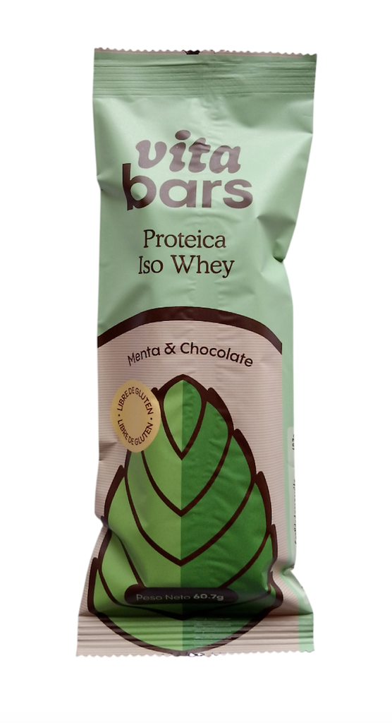 Vita Bars Iso Whey Menta & Chocolate 60.7 gr