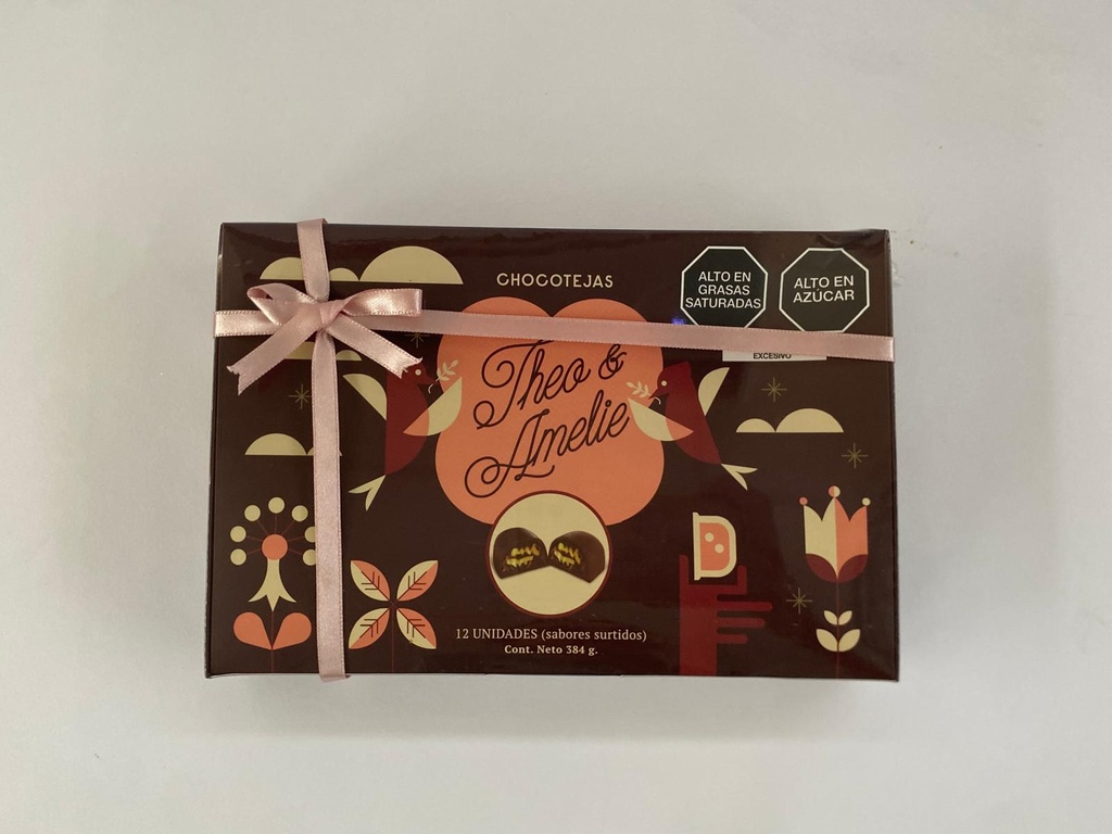 Theo & Amelie Chocotejas De 12 Und