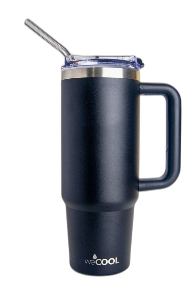 WeCool Mug Con Cañita Negra