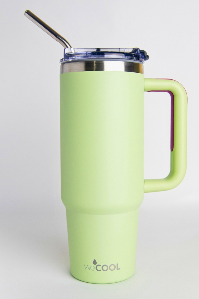 WeCool Mug Con Cañita Verde