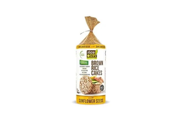 Rice Up Galleta Arroz Sunflower Seeds 120 gr