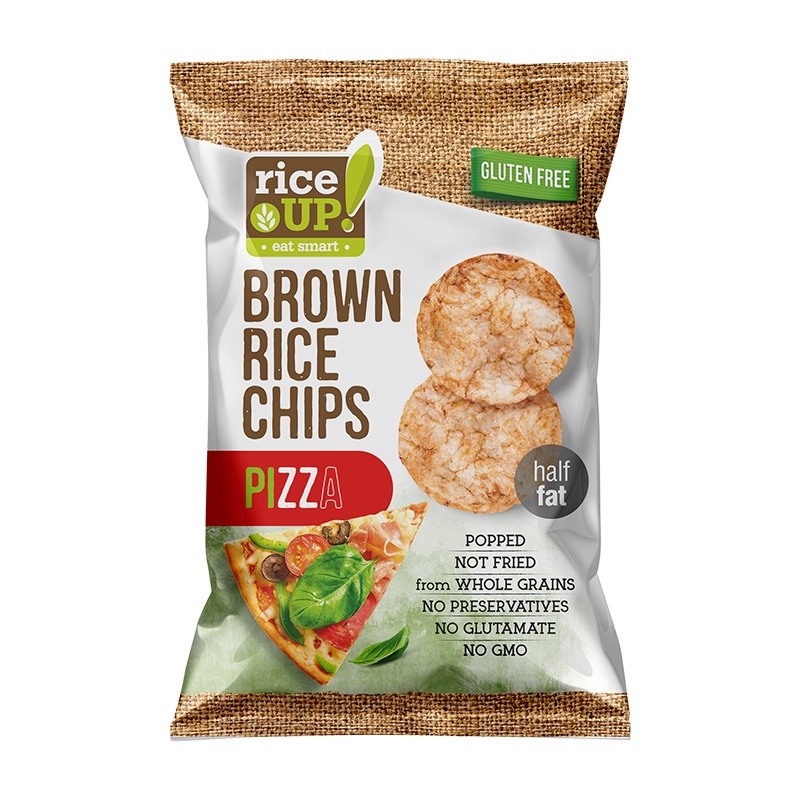 Rice Up Chips Arroz Pizza 60 gr