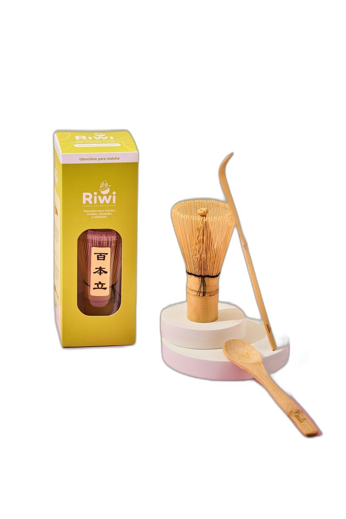 Riwi Accesorios de Bambu para Matcha