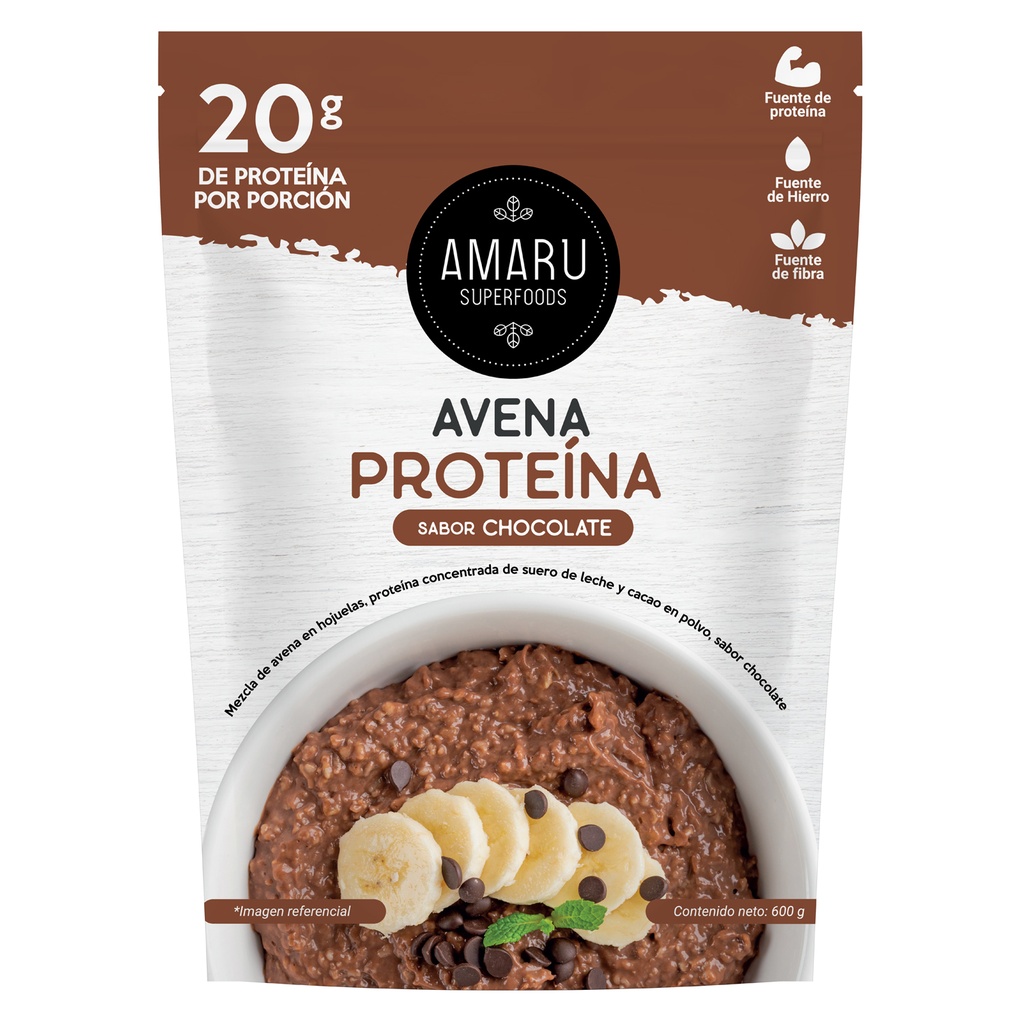 Amaru Avena Proteina Chocolate 600 gr