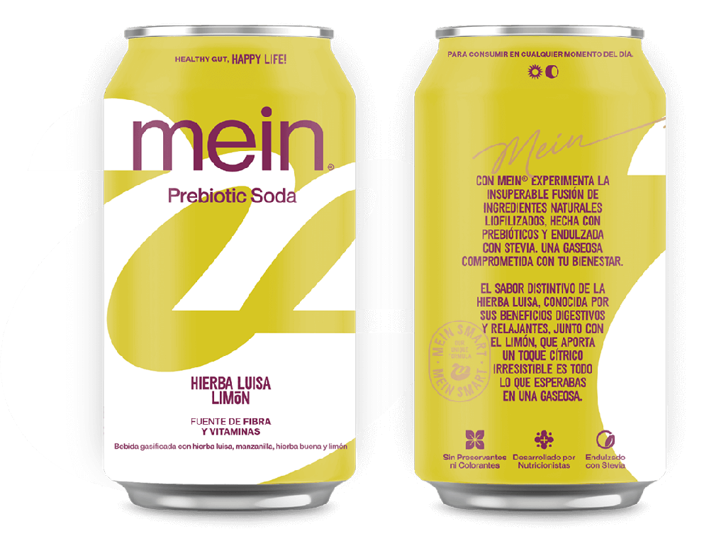 Mein Soda Hierba Luisa-Limon 355 ml