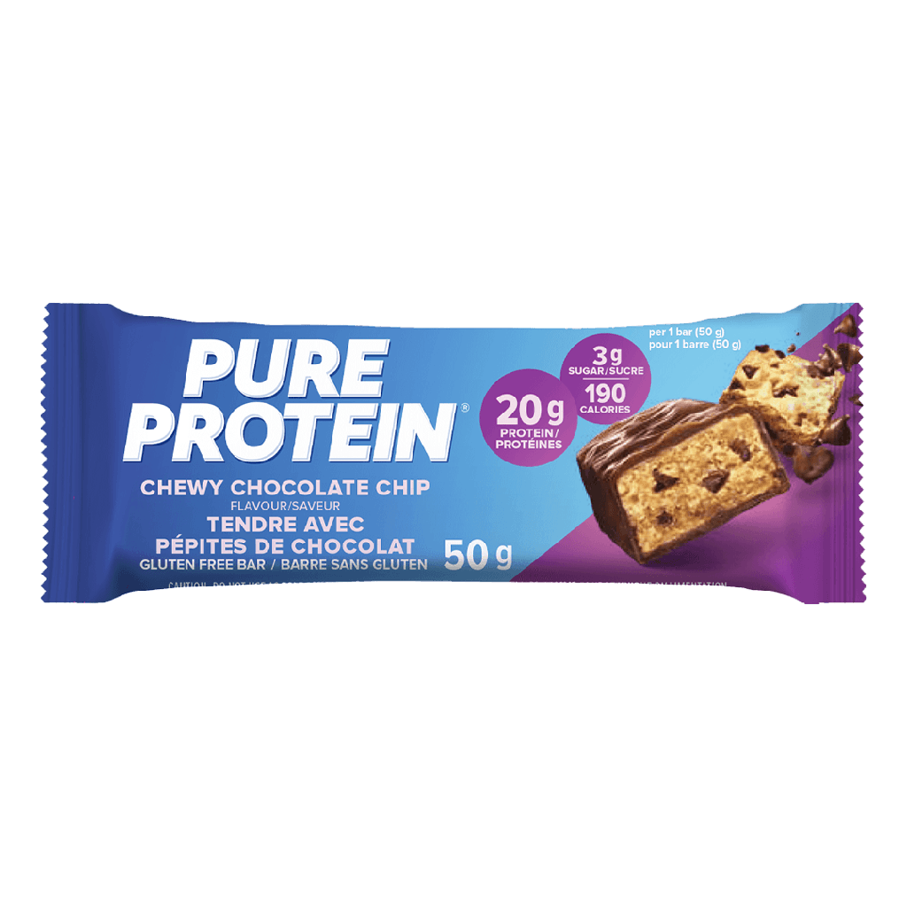 Pure Protein Barra Chewy Chocolate Chip 50 gr