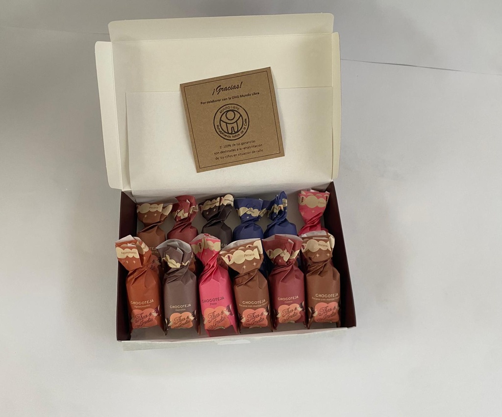 Theo & Amelie Chocotejas Sabores Variados