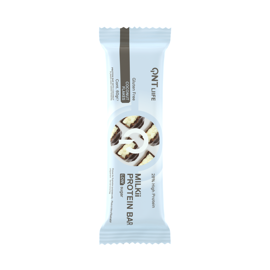 Qnt Milkii Protein Bar Coconut Flakes 60 gr