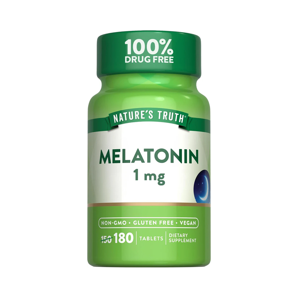 Nature's Truth Melatonin 1mg Bonus 180 und