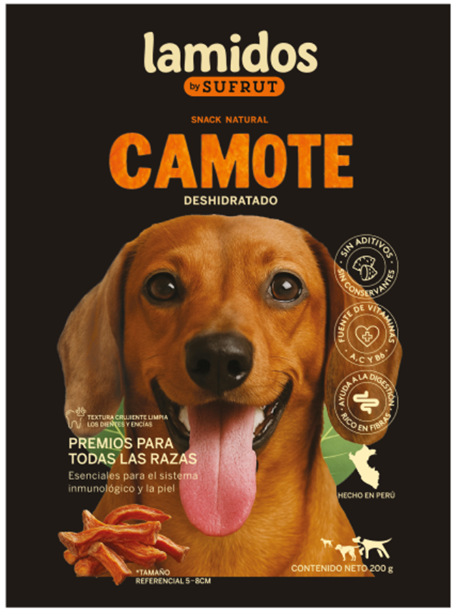 Lamidos Snack Camote 200 gr