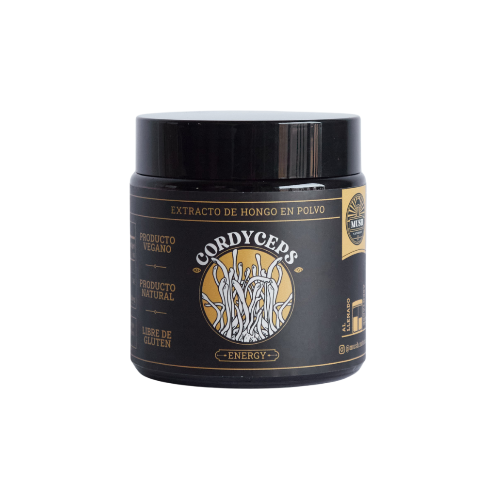 Mush Naturals Cordyceps en Polvo 60 gr