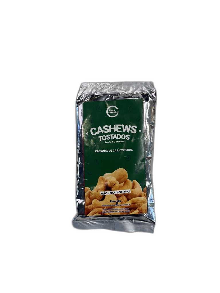 Crea Foods Cashew Tostado 30 gr