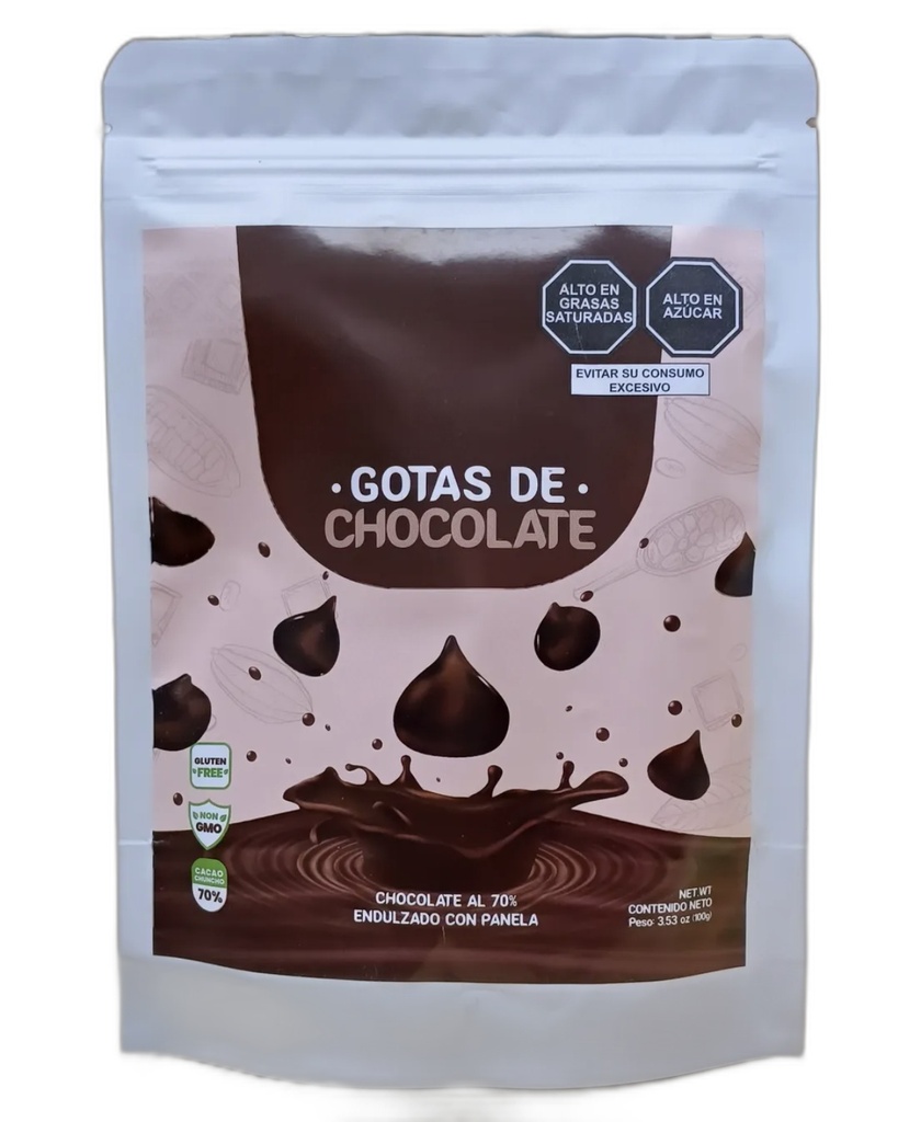 Crea Foods Gotas De Chocolate 100 gr