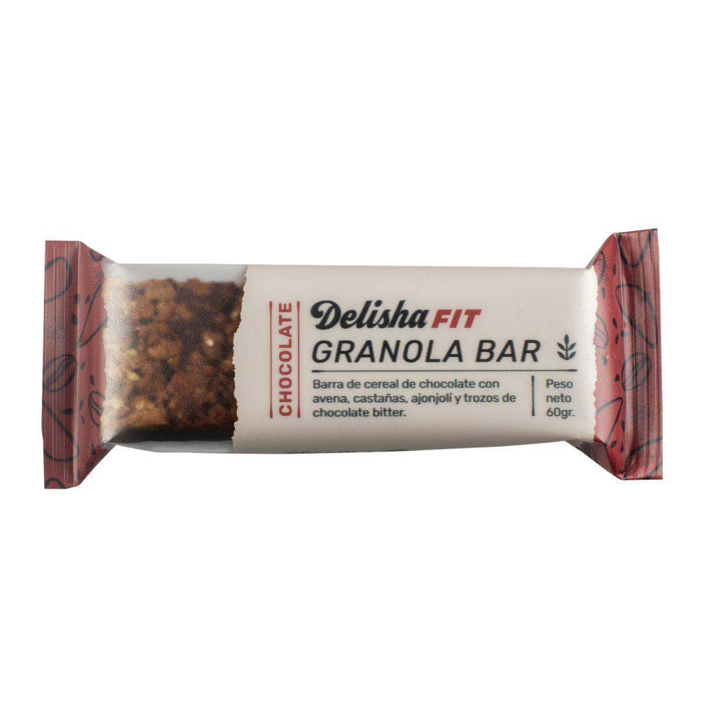 Delisha Fit Barra Granola Fit Chocolate 60 gr