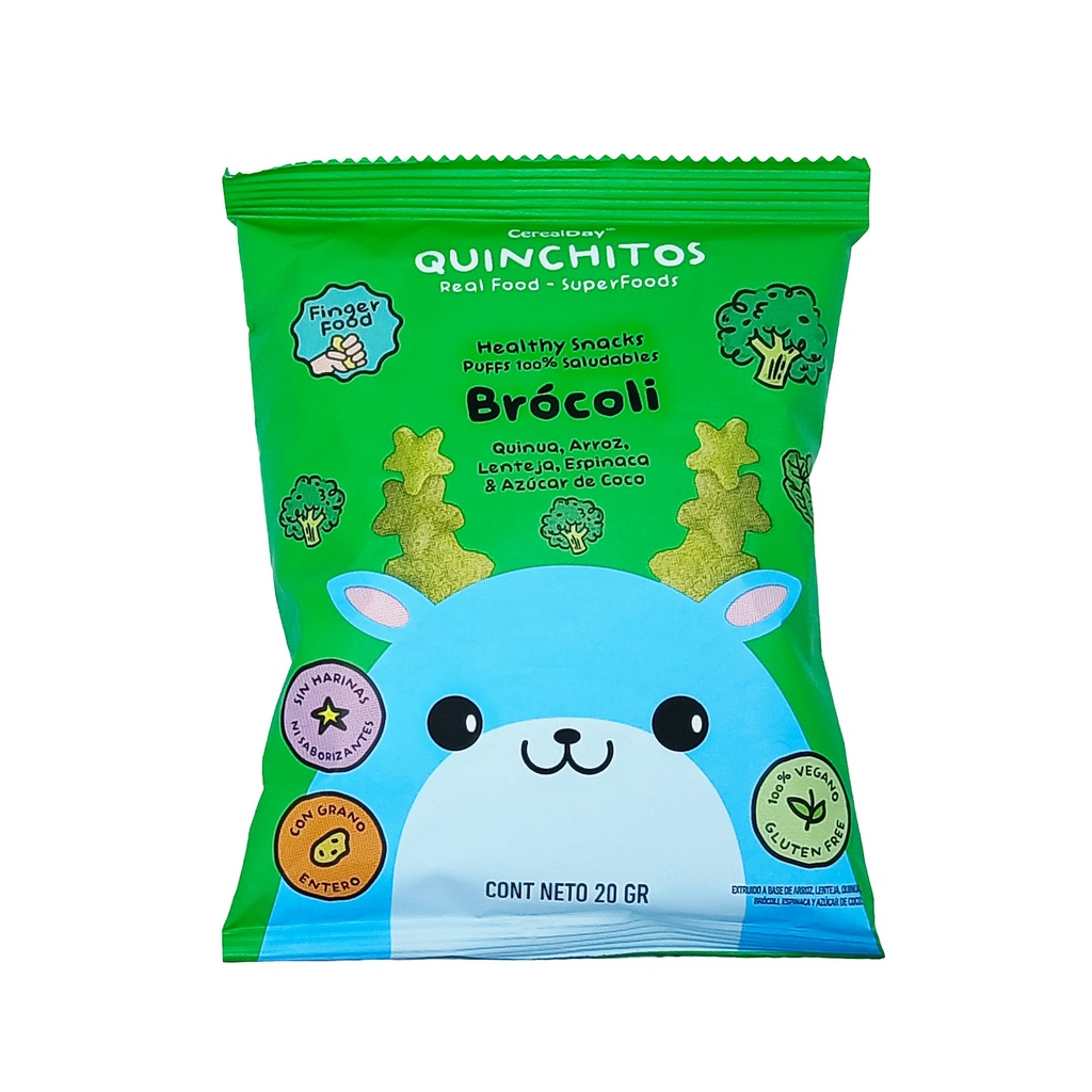 Quinchitos Brocoli 20 gr