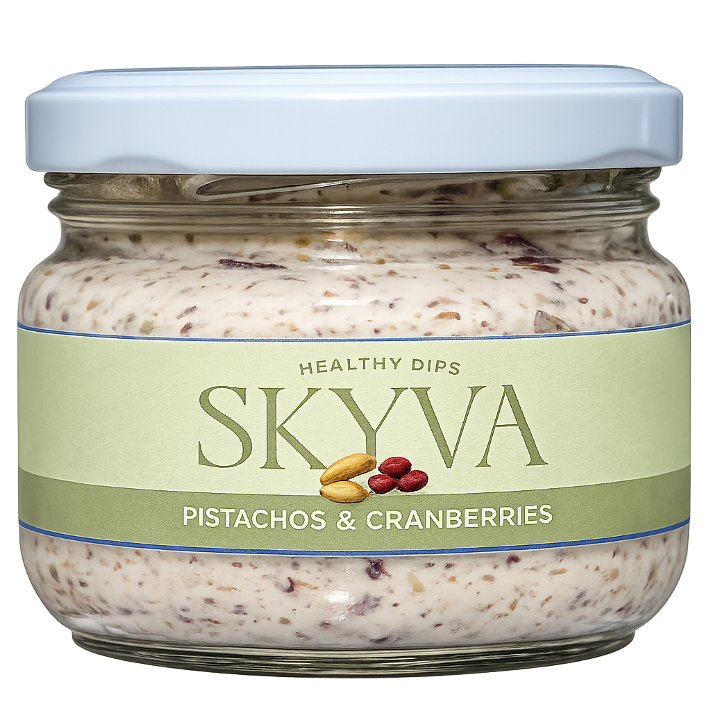 Skyva Dip Pistachos y Cranberries 110 gr