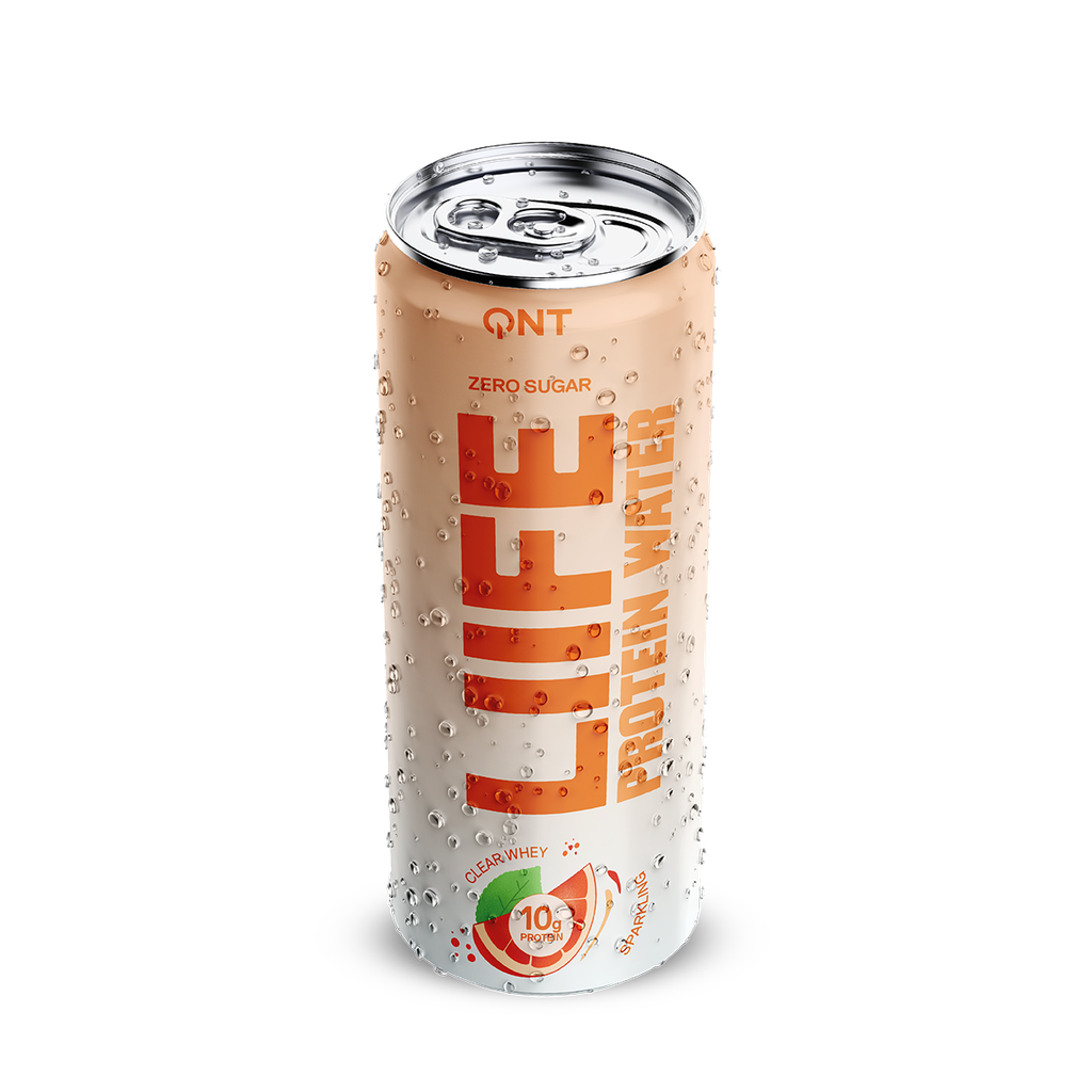 Qnt Protein Water Blood Orange Ginseng 330ml
