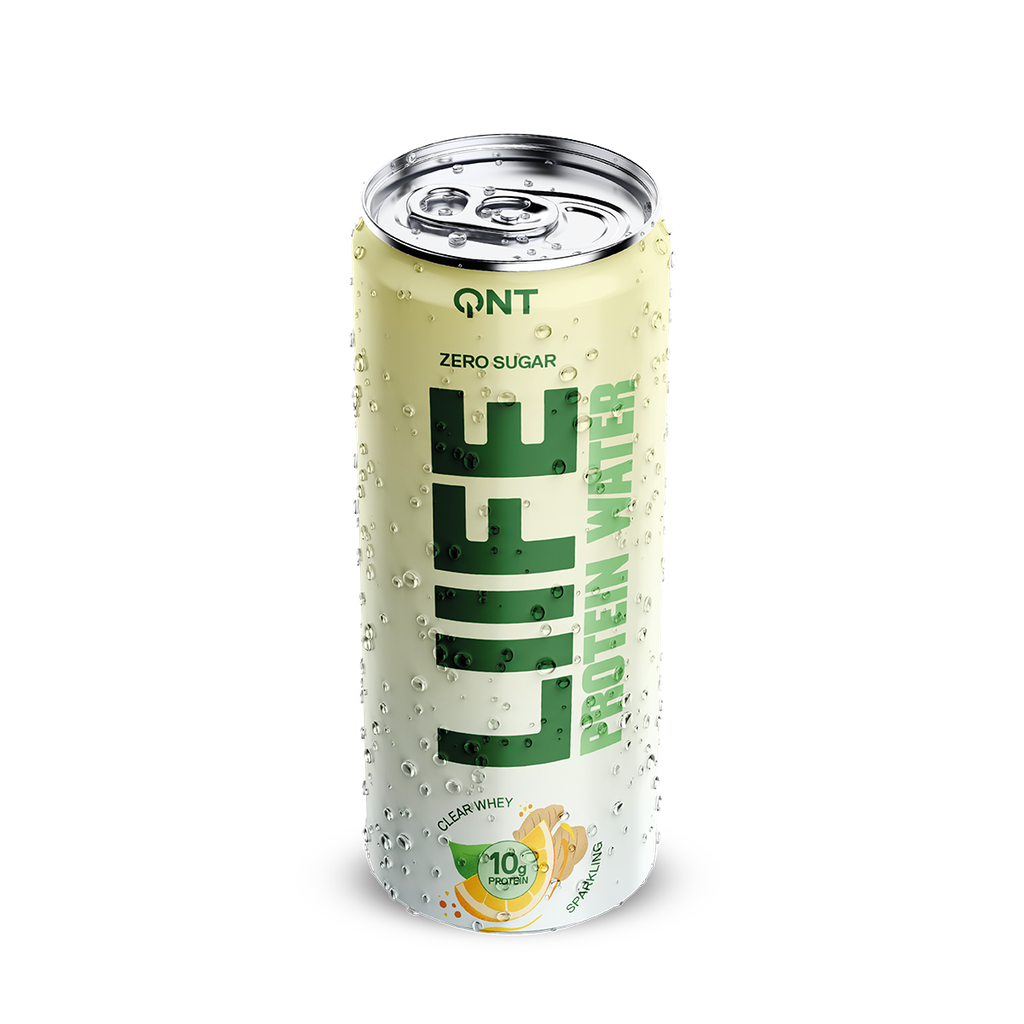 Qnt Protein Water Lemon-Ginger 330ml