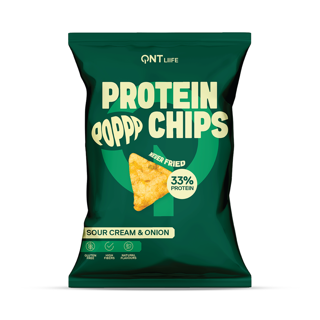 QNT Protein Chips Cream & Onion 50g