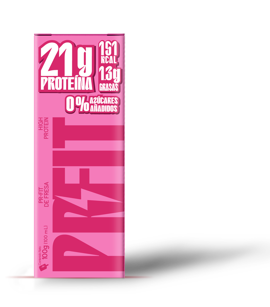 Pr Fit Helado Proteico Paleta Fresa 100 gr