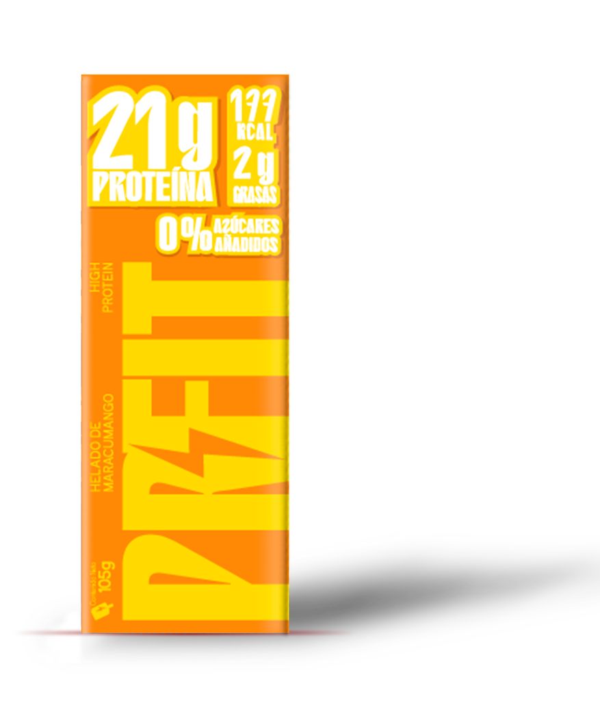 Pr Fit Helado Proteico Paleta Maracumango 100 gr