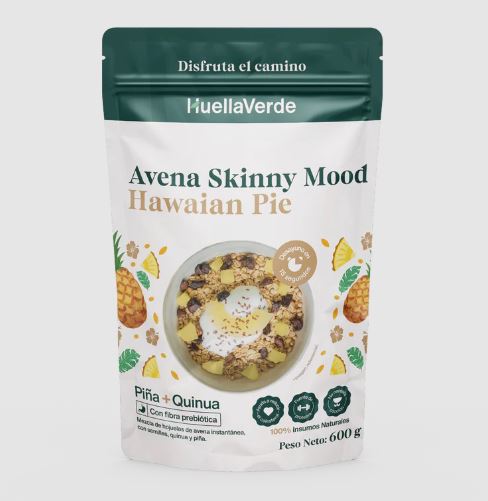 Huella Verde Avena Mix Hawaian Pie 400 gr