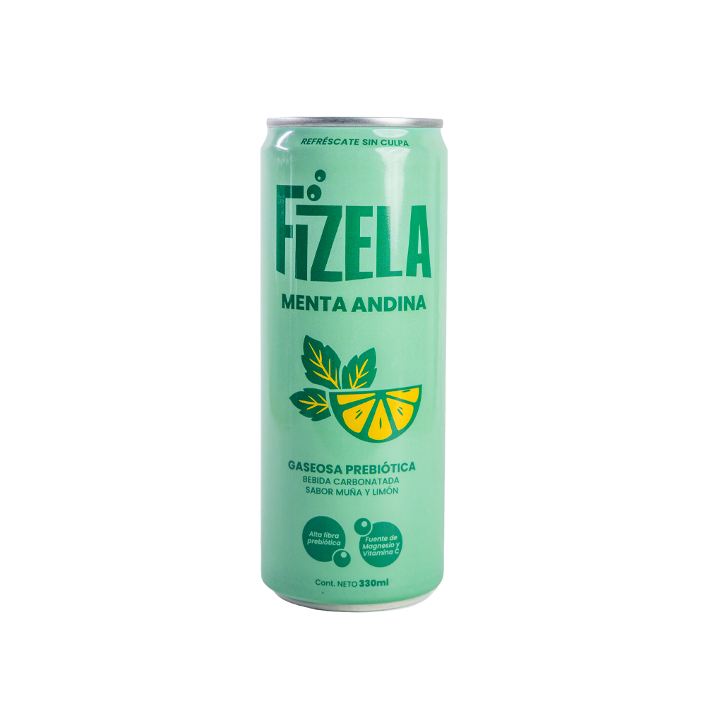 Fizela Soda Menta Andina 330 ml