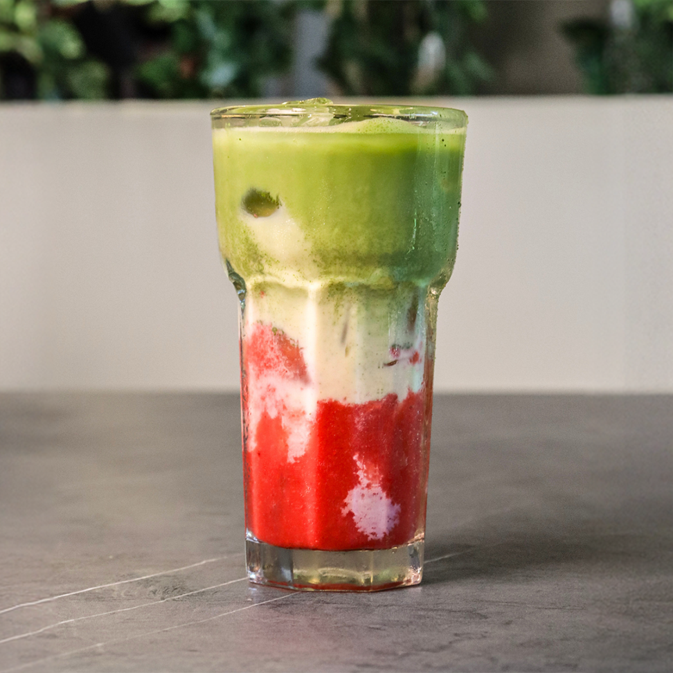 Iced Berry Matcha