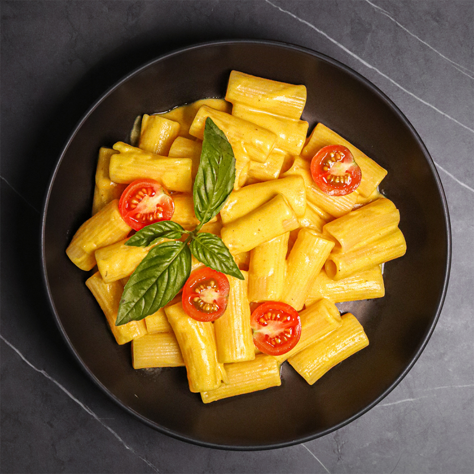 Rigatoni con Huancaína