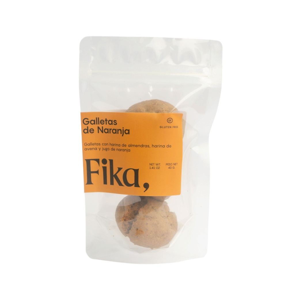 Fika Galletas Naranja 40 gr