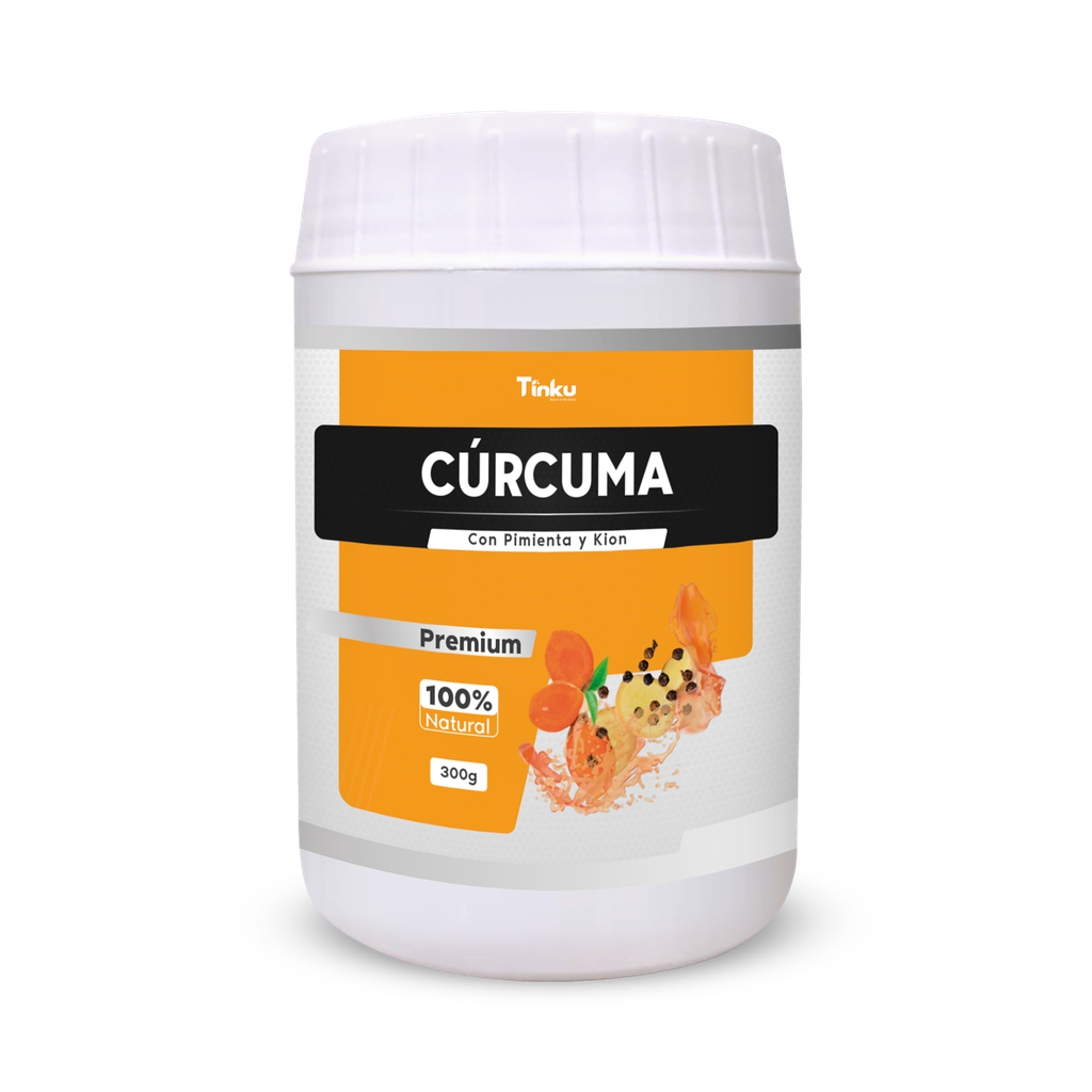 Tinku Curcuma, Pimienta y Kion Polvo 300 gr
