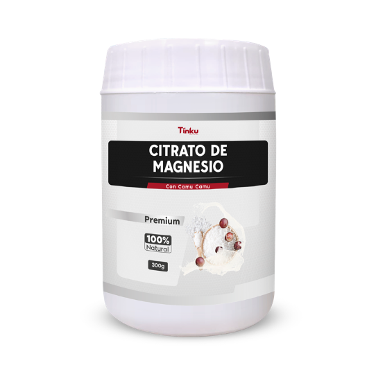Tinku Citrato de Magnesio Polvo 300 gr
