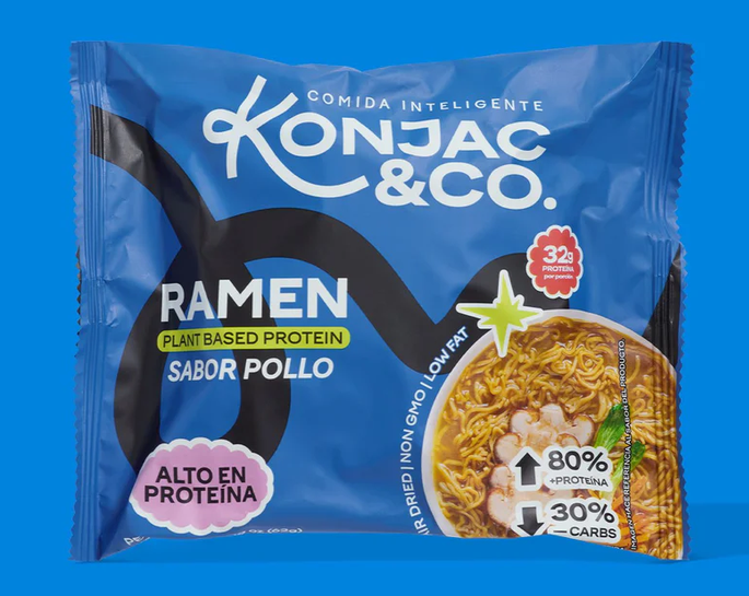 Konjac Sopa de Pollo Bolsa 62 gr