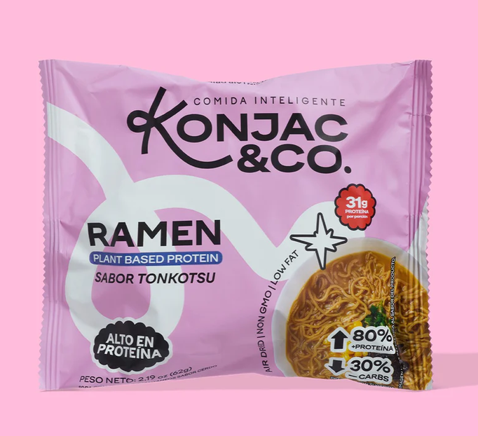 Konjac Sopa de Tonkotsu Bolsa 62 gr