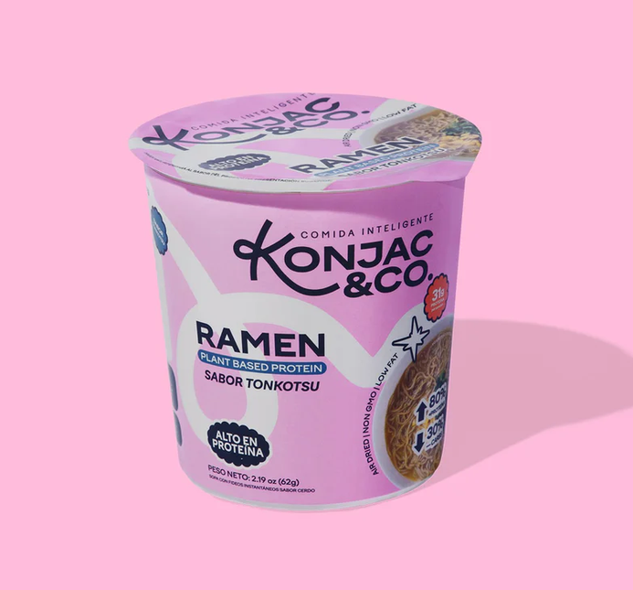 Konjac Sopa de Tonkotsu Bowl 62 gr