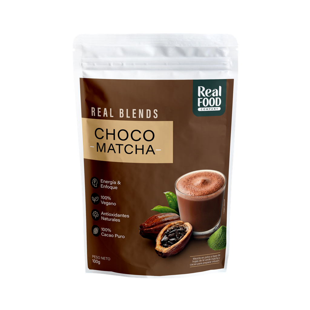 Real Food Choco Matcha 100 gr