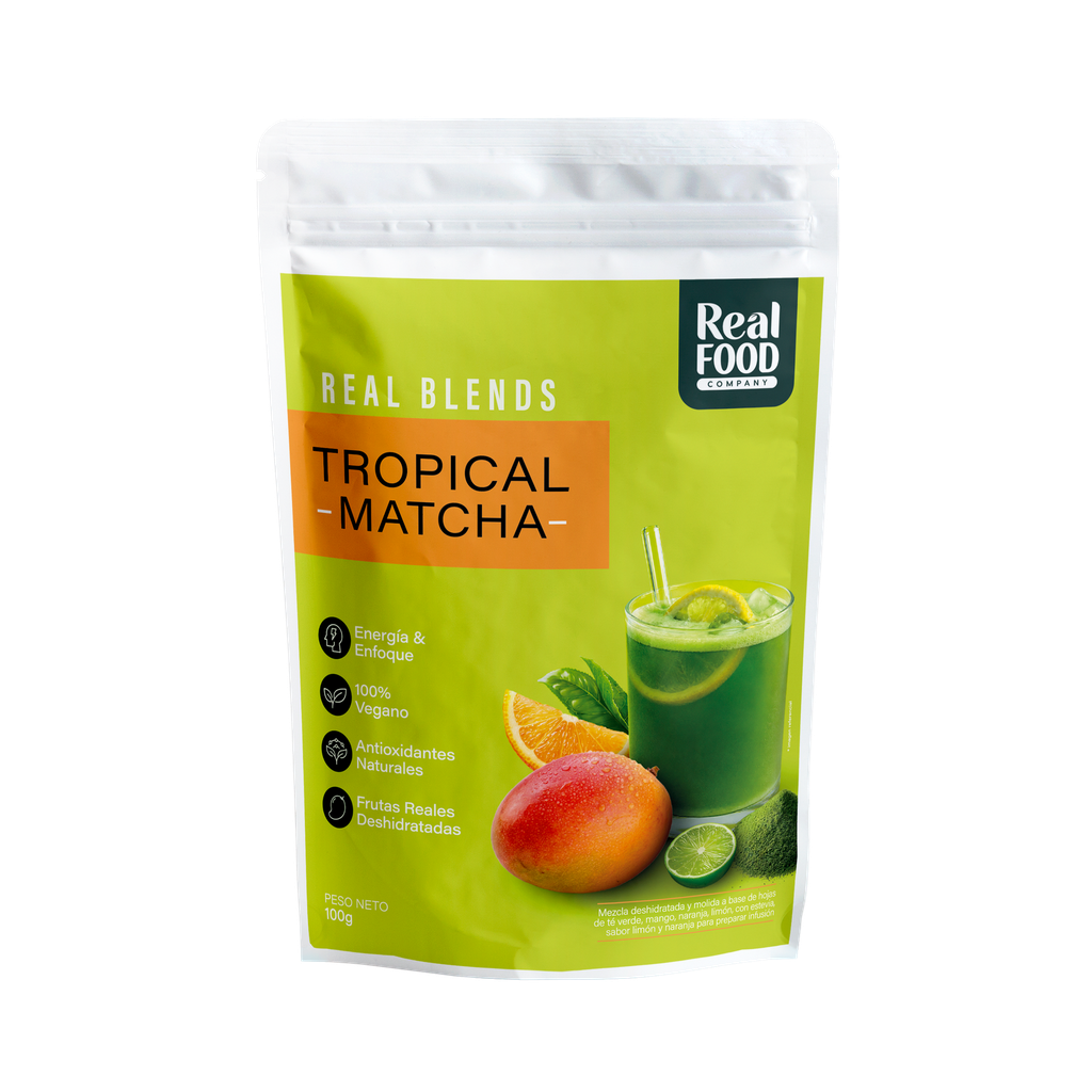 Real Food Tropical Matcha 100 gr