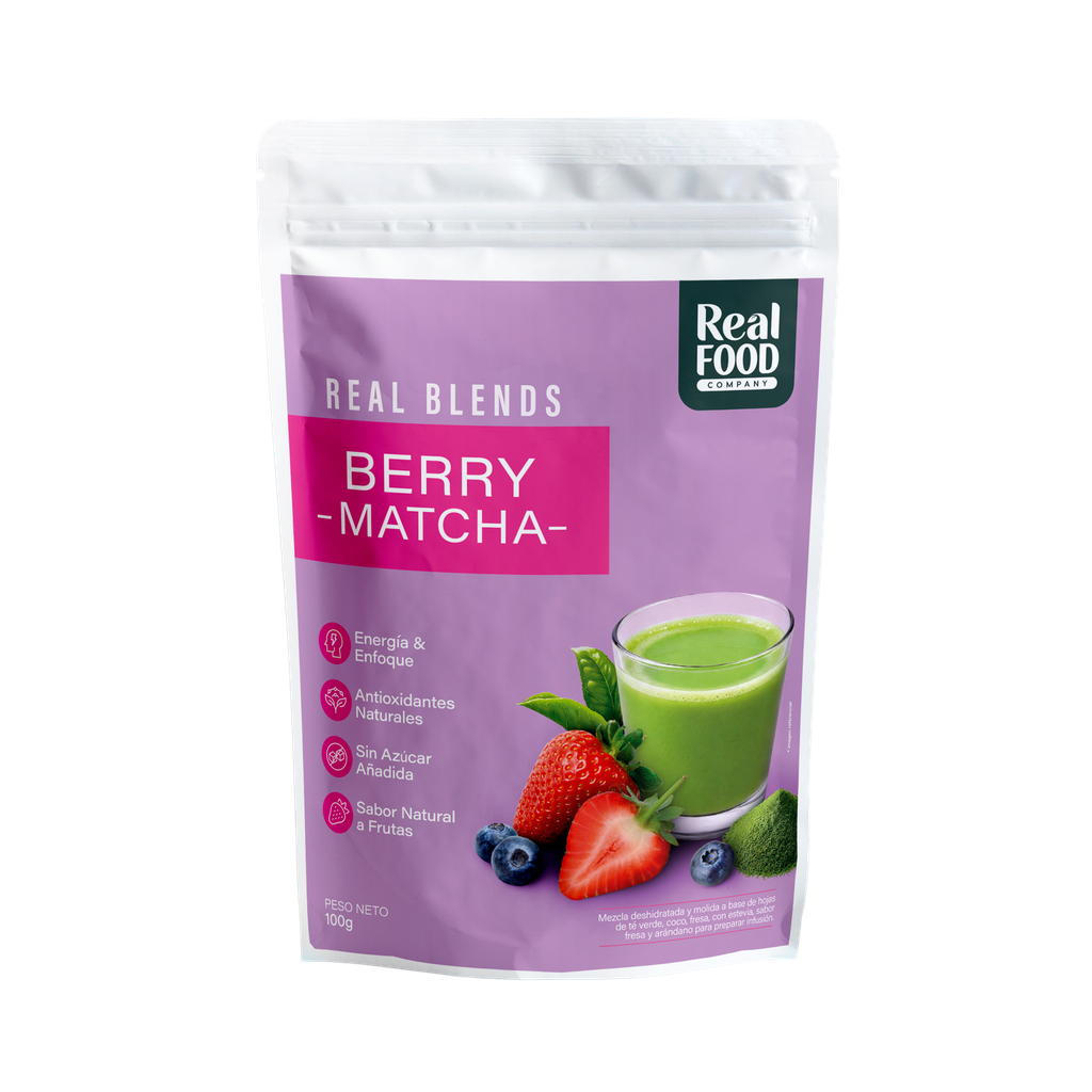 Real Food Berry Matcha 100 gr