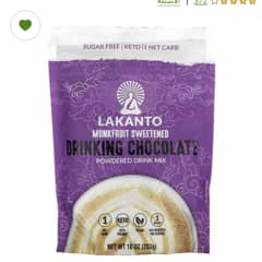 [843076000235] Lakanto Drinking Chocolate 283 gr