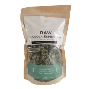 [7757144000016] Anna Granola Raw Espirulina 300 gr