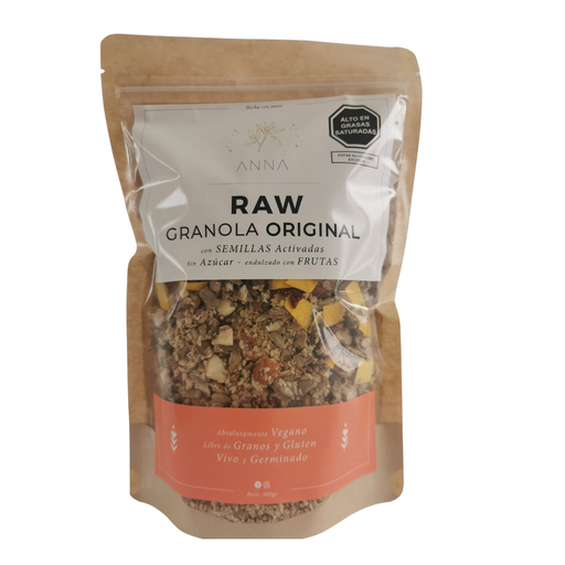 [7757144000030] Anna Granola Raw Original 300 gr