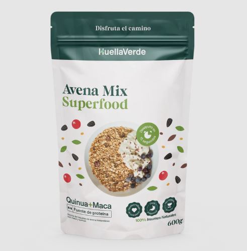 [7758587000120] Huella Verde Avena Mix Superfood 600 gr